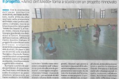 L'Eco di Bergamo, 28 gennaio 2026: il progetto «Aikido tra i banchi» degli Amici dell'Aikido nelle scuole di Treviglio